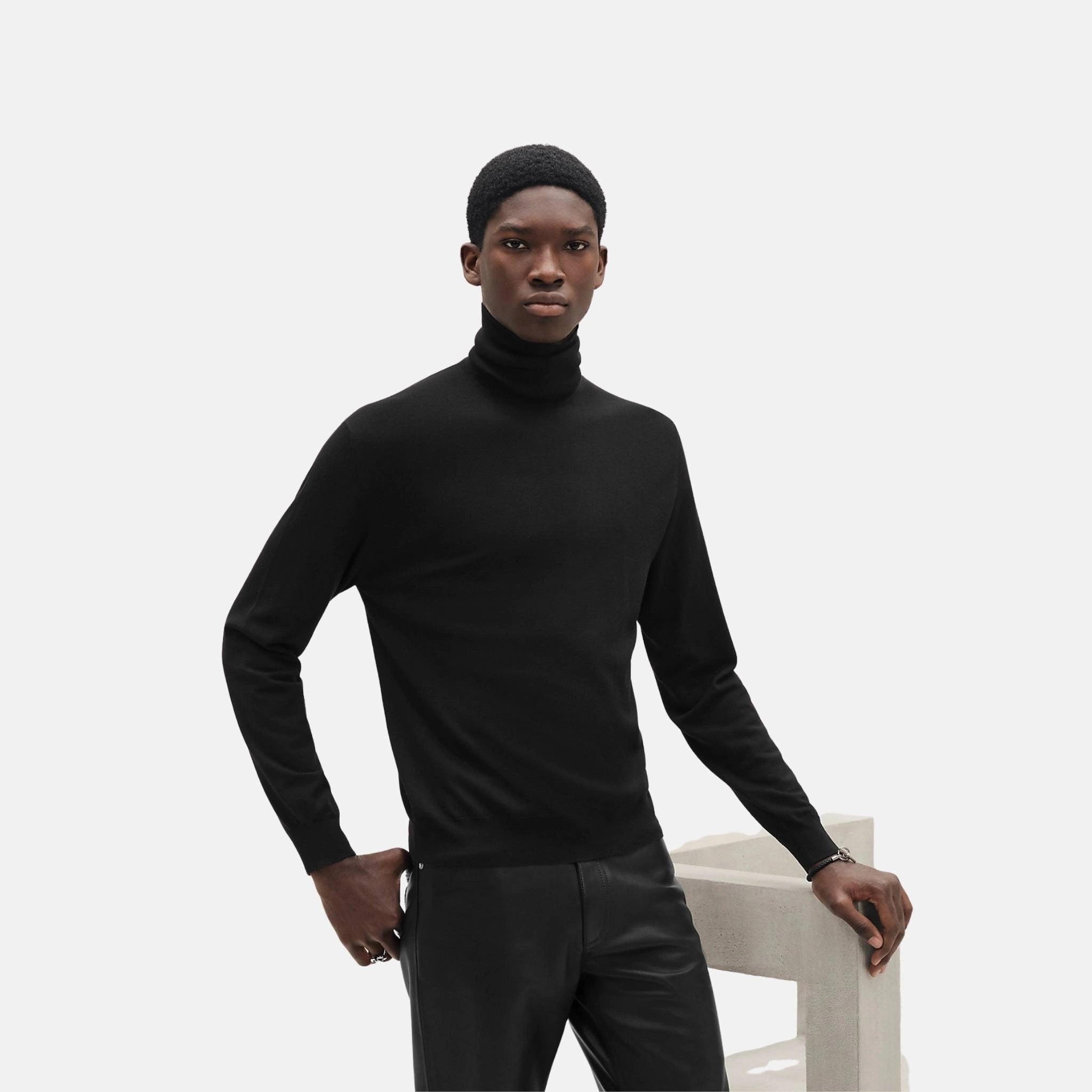 Detail H Turtleneck Sweater