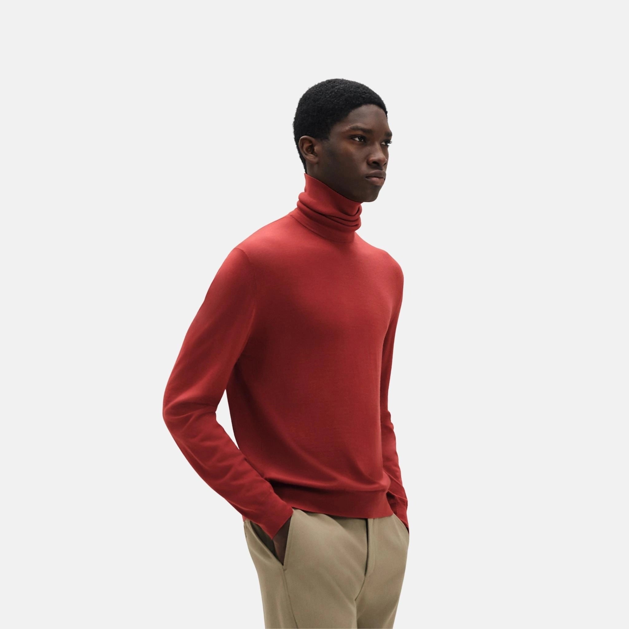 Detail H Turtleneck Sweater