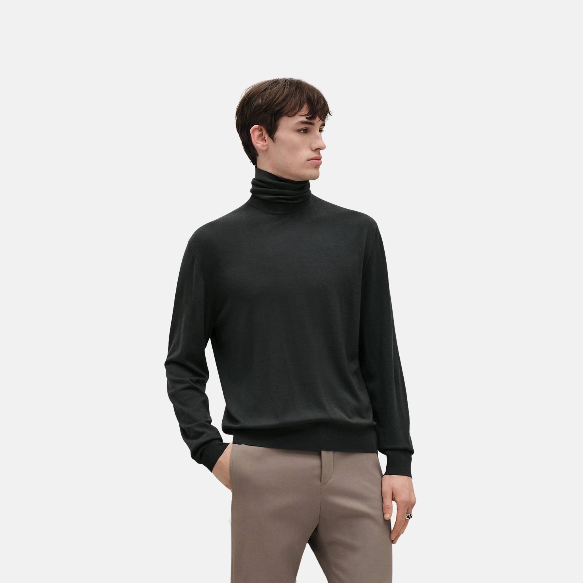 Detail H Turtleneck Sweater