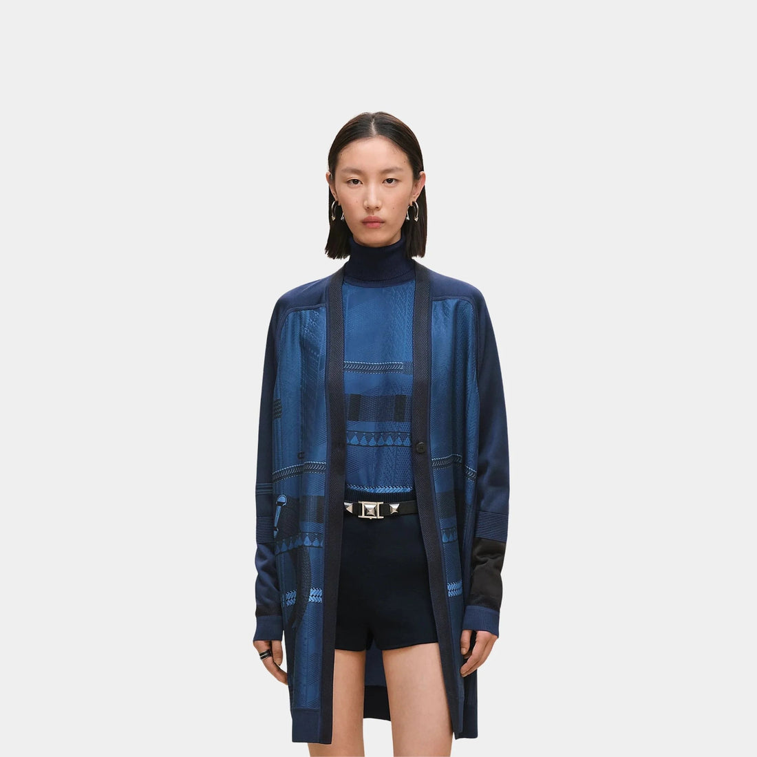 Dressage Tressage Long-sleeve Twillaine Cardigan