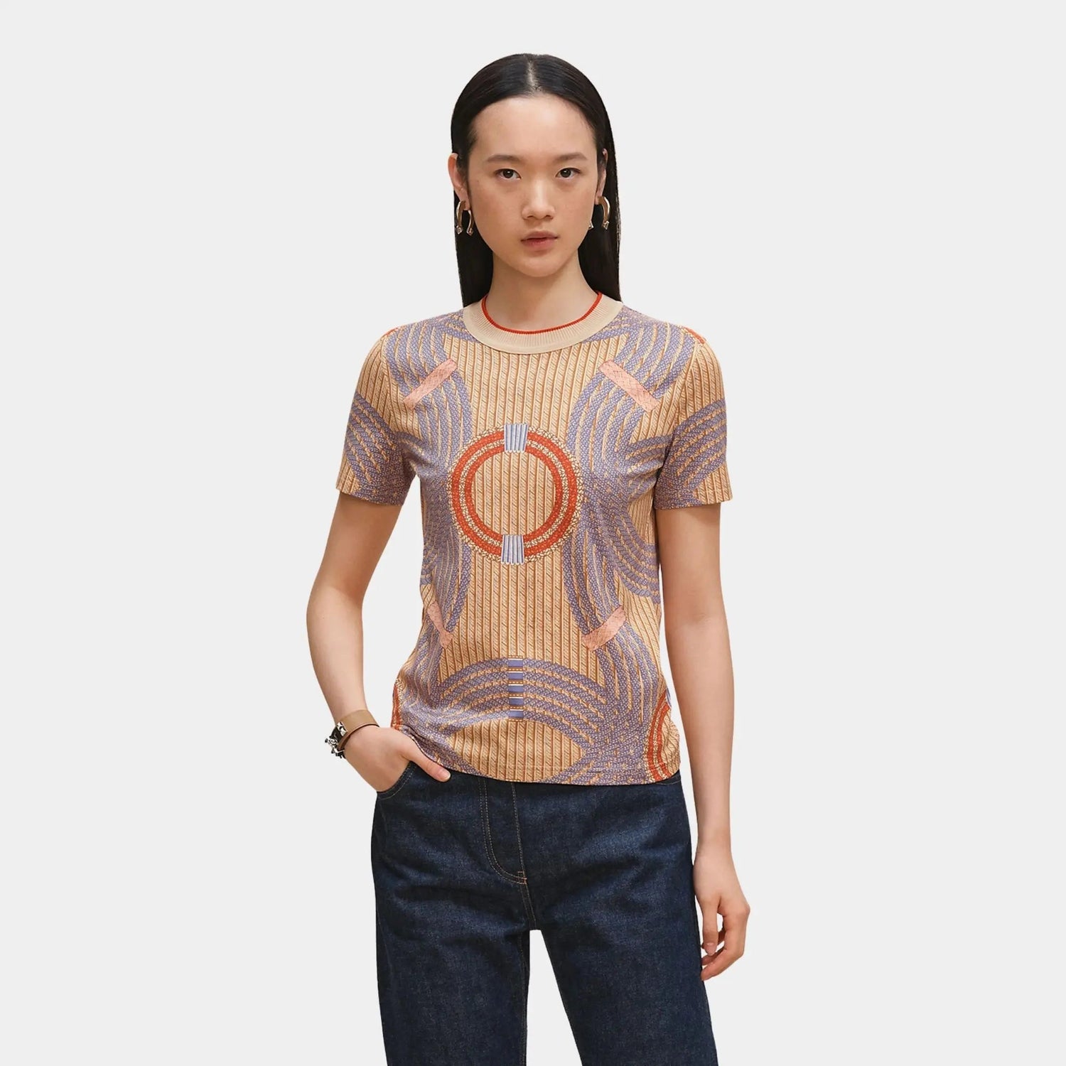 Dressage Tressage Micro T-shirt