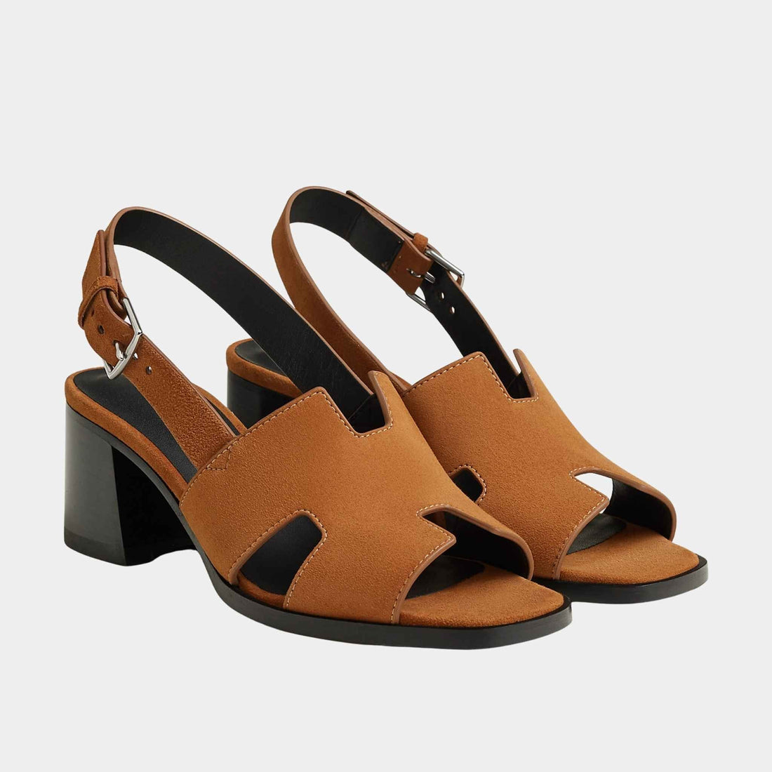 Elbe 60 Sandal in Suede Goatskin