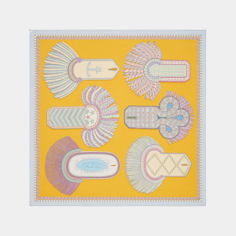 Epaulettes de Gala Double Face scarf 90
