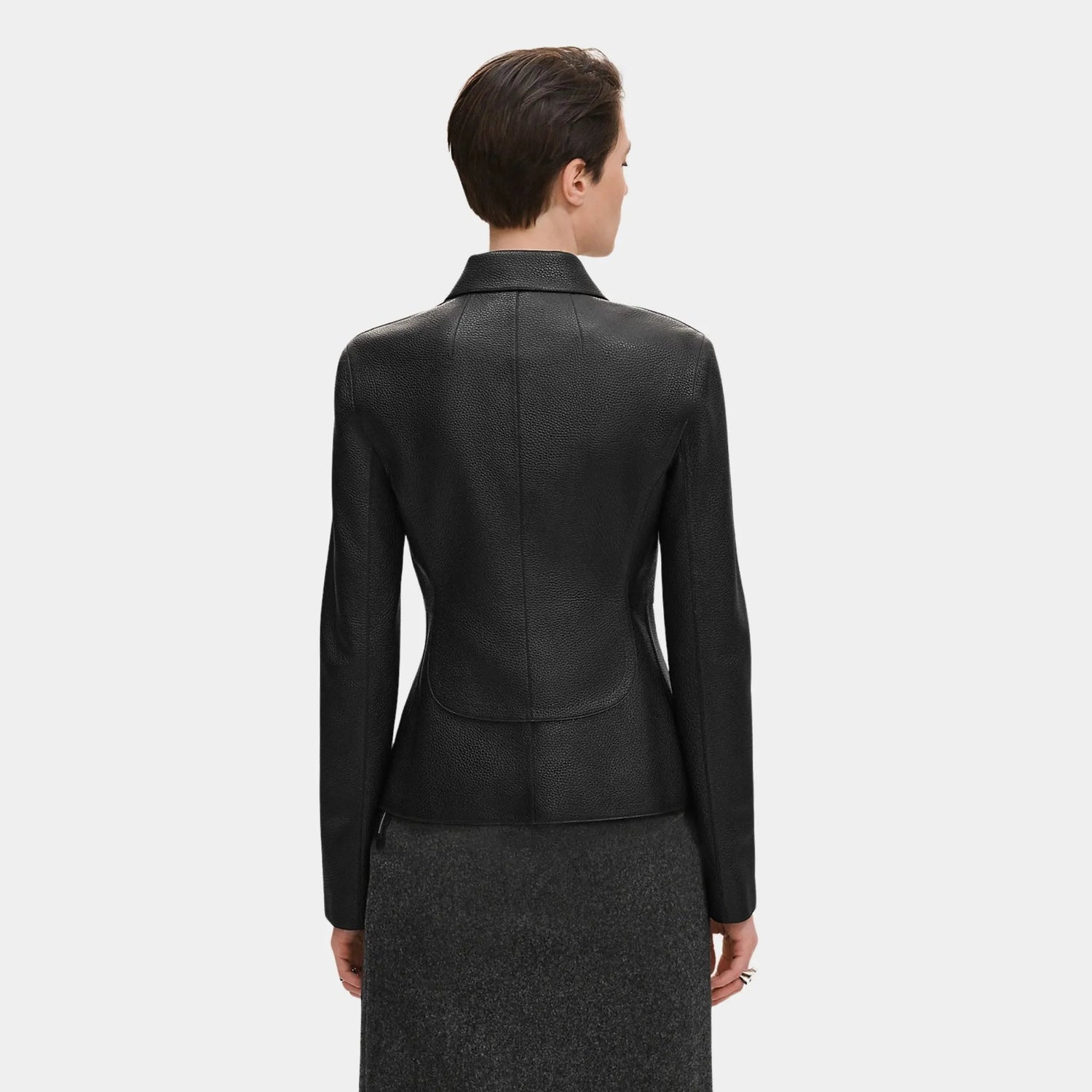 Equestrian Jacket in Washed Deer