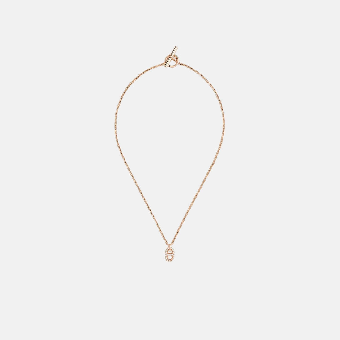 Farandole Pendant Small Model Rose Gold Diamonds