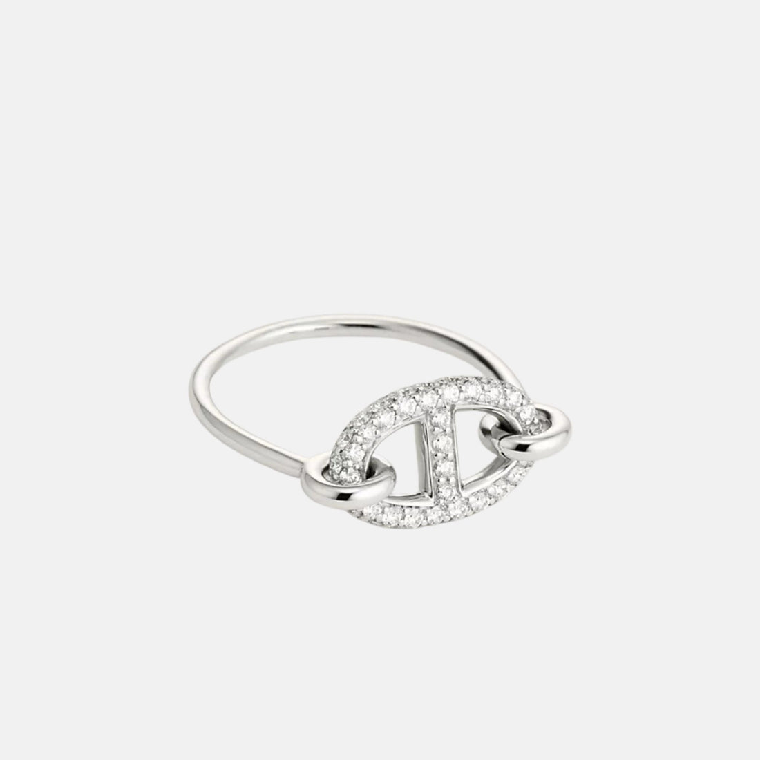 Farandole Ring White Gold Diamonds