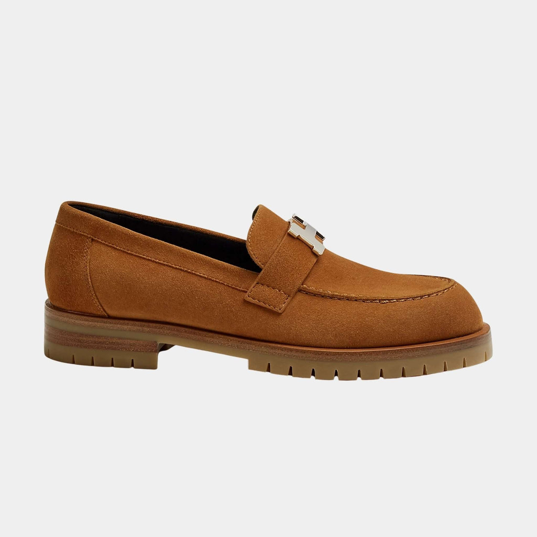 Faubourg Loafer in Suede Goatskin
