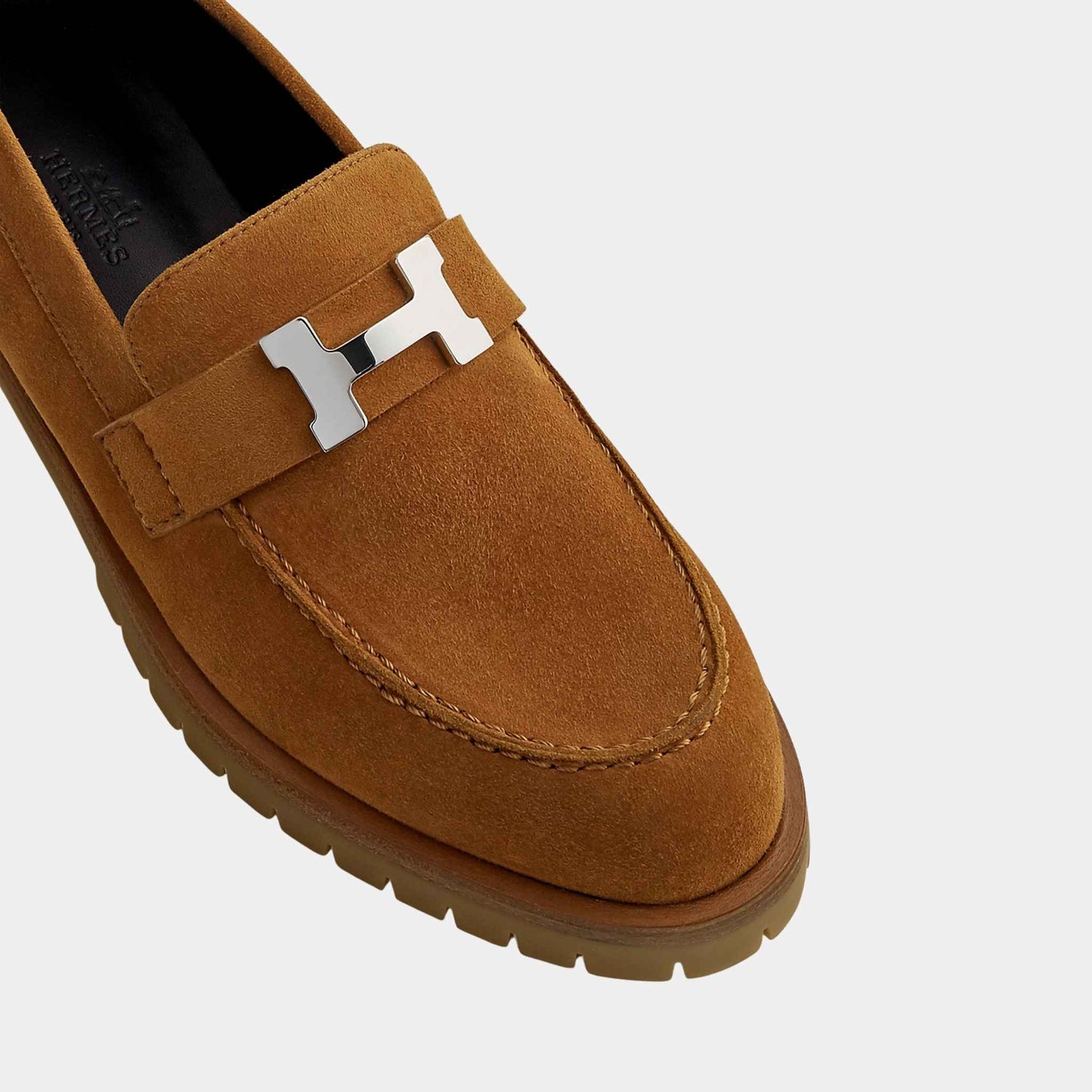 Faubourg Loafer in Suede Goatskin