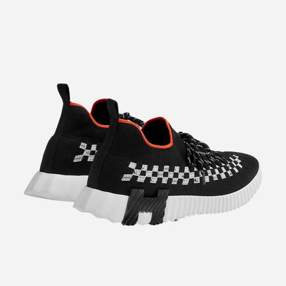 Flex Slip On Bouncing Sneaker Knit Braided Bolduc Detail Men