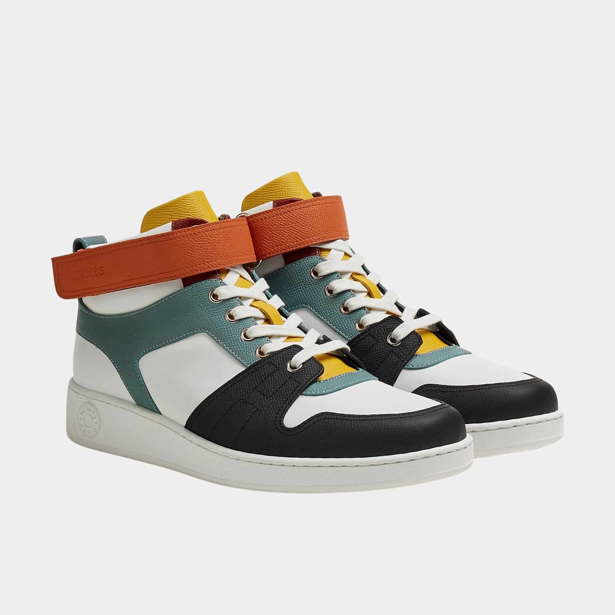 Freestyle Sneaker in Calfskin and Epsom Calfskin