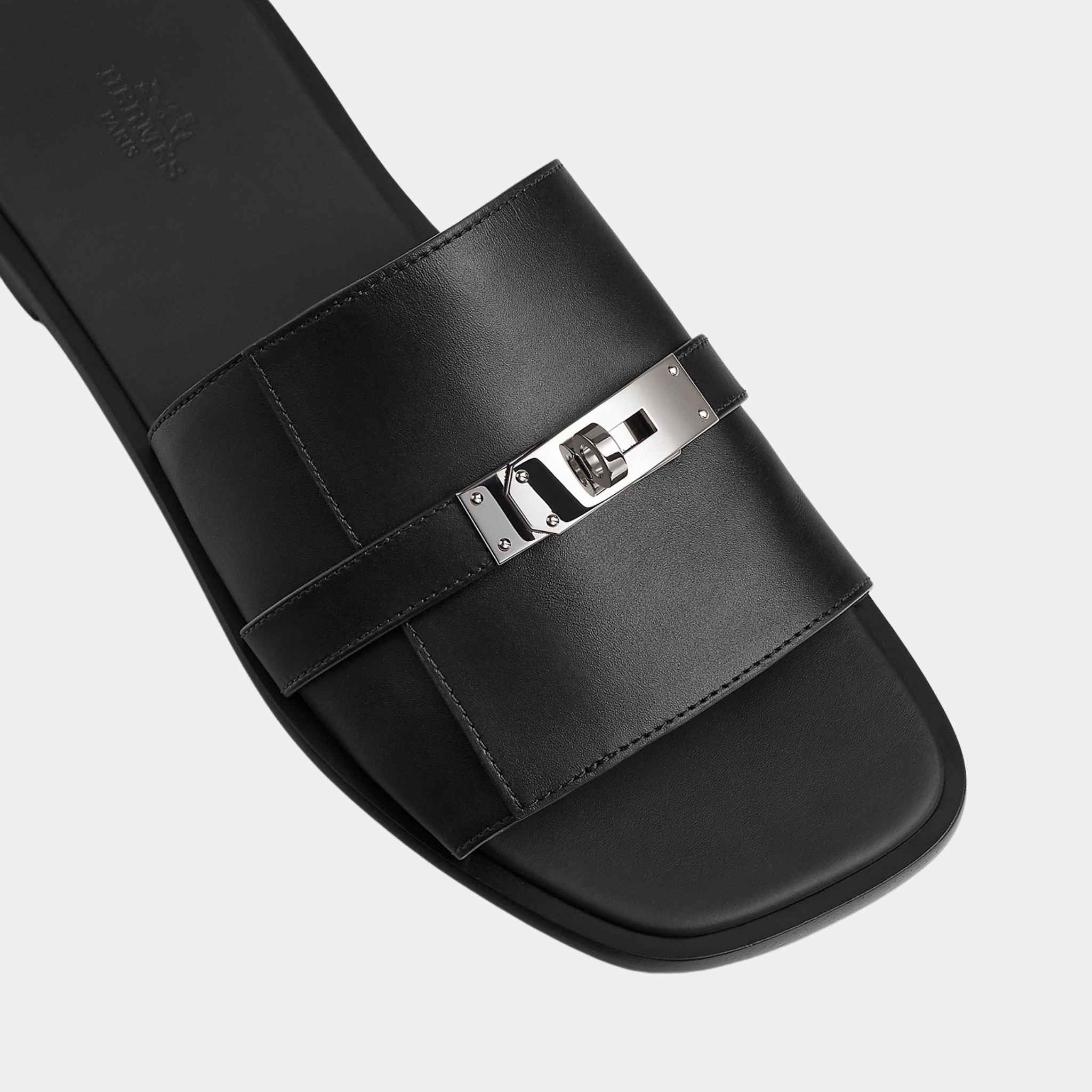 Gabriel Sandal Calfskin Palladium Plated Buckle