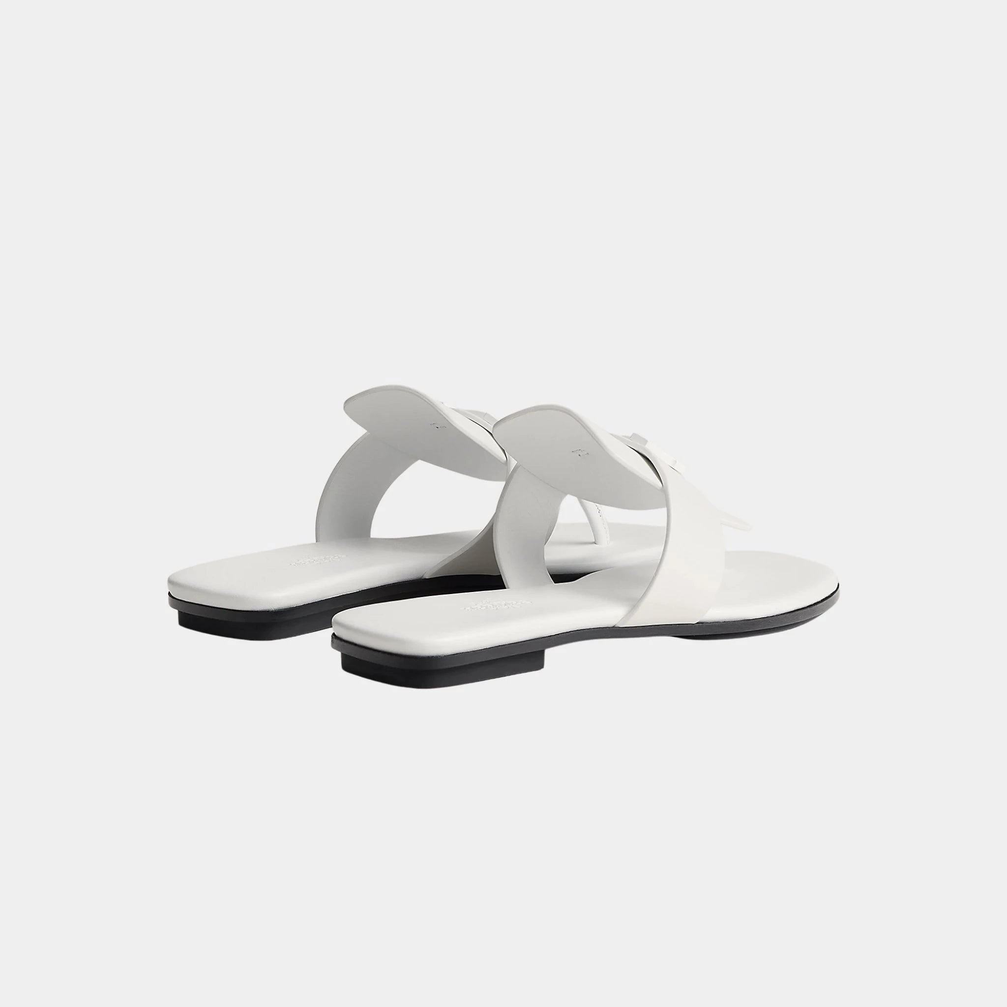 Galerie Sandal Calfskin With Tone-On-Tone Metal Buckle