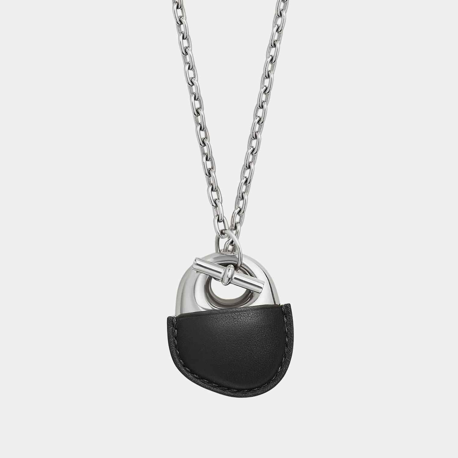 Galet Gaine Necklace Swift Calfskin