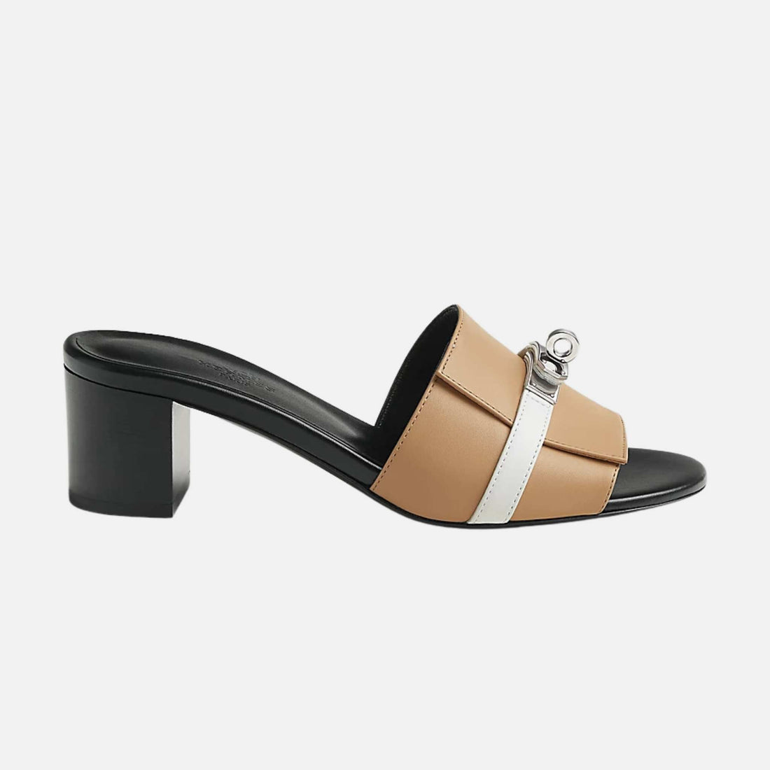 Gigi 50 Sandal Two Tone Calfskin