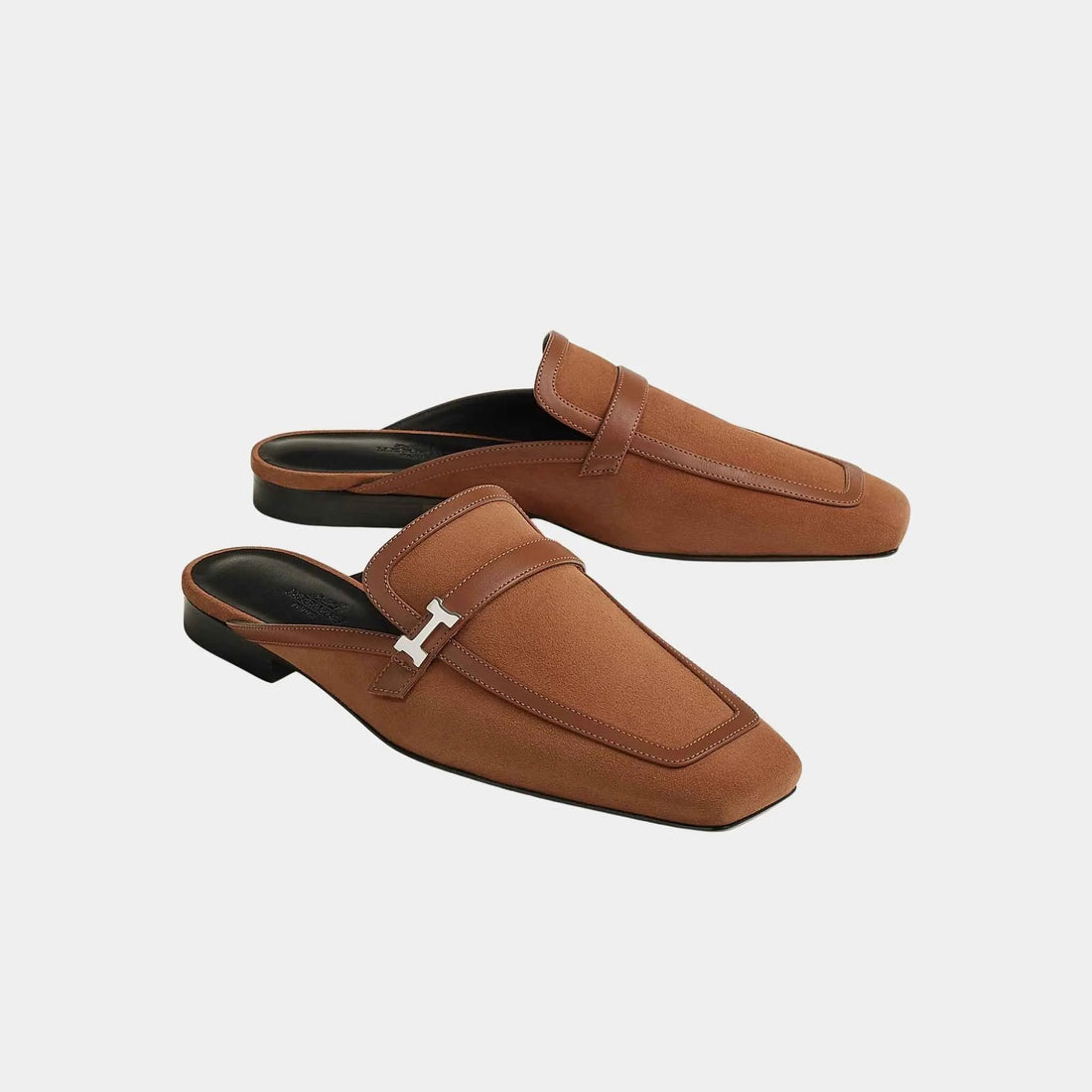 Groupie Mule Suede Goatskin And Calfskin
