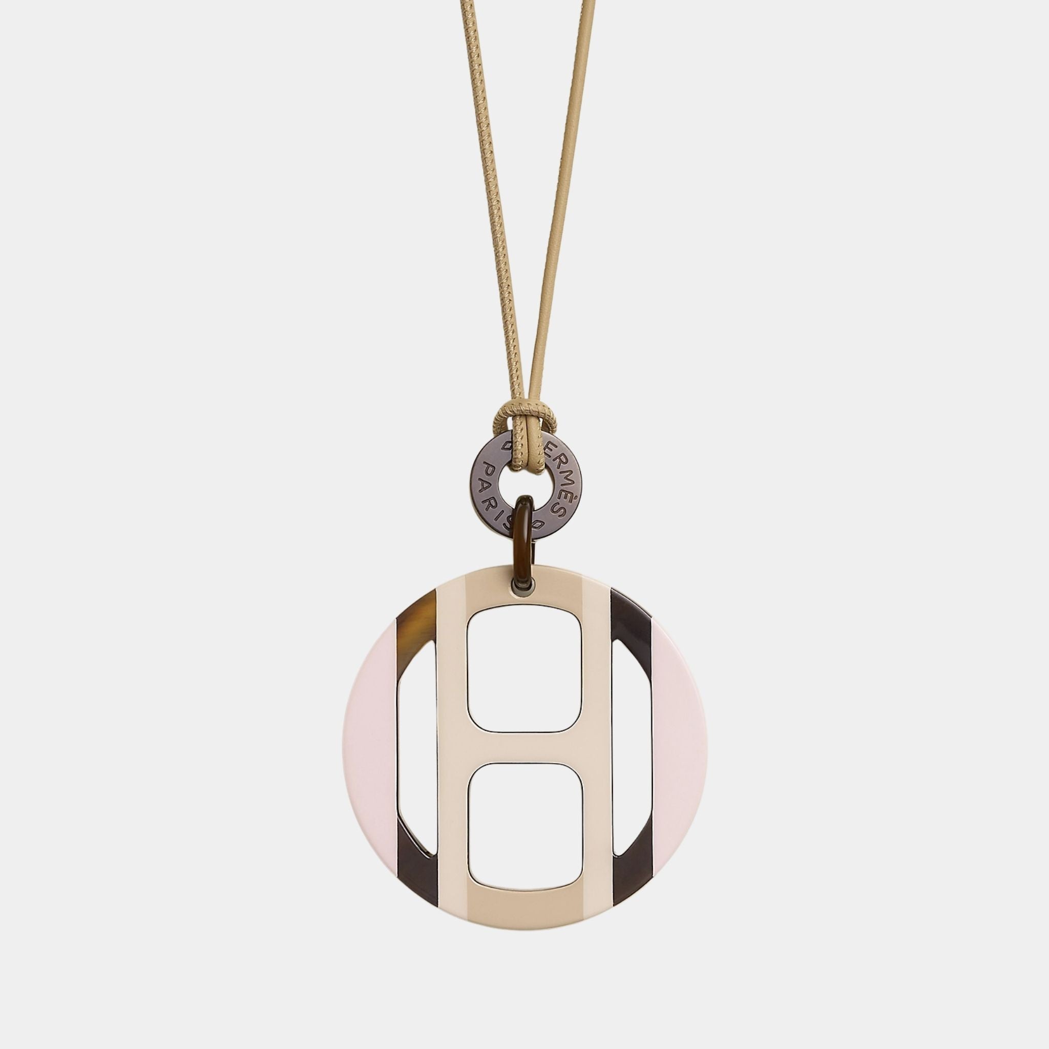H Equipe Pendant Lacquered Horn