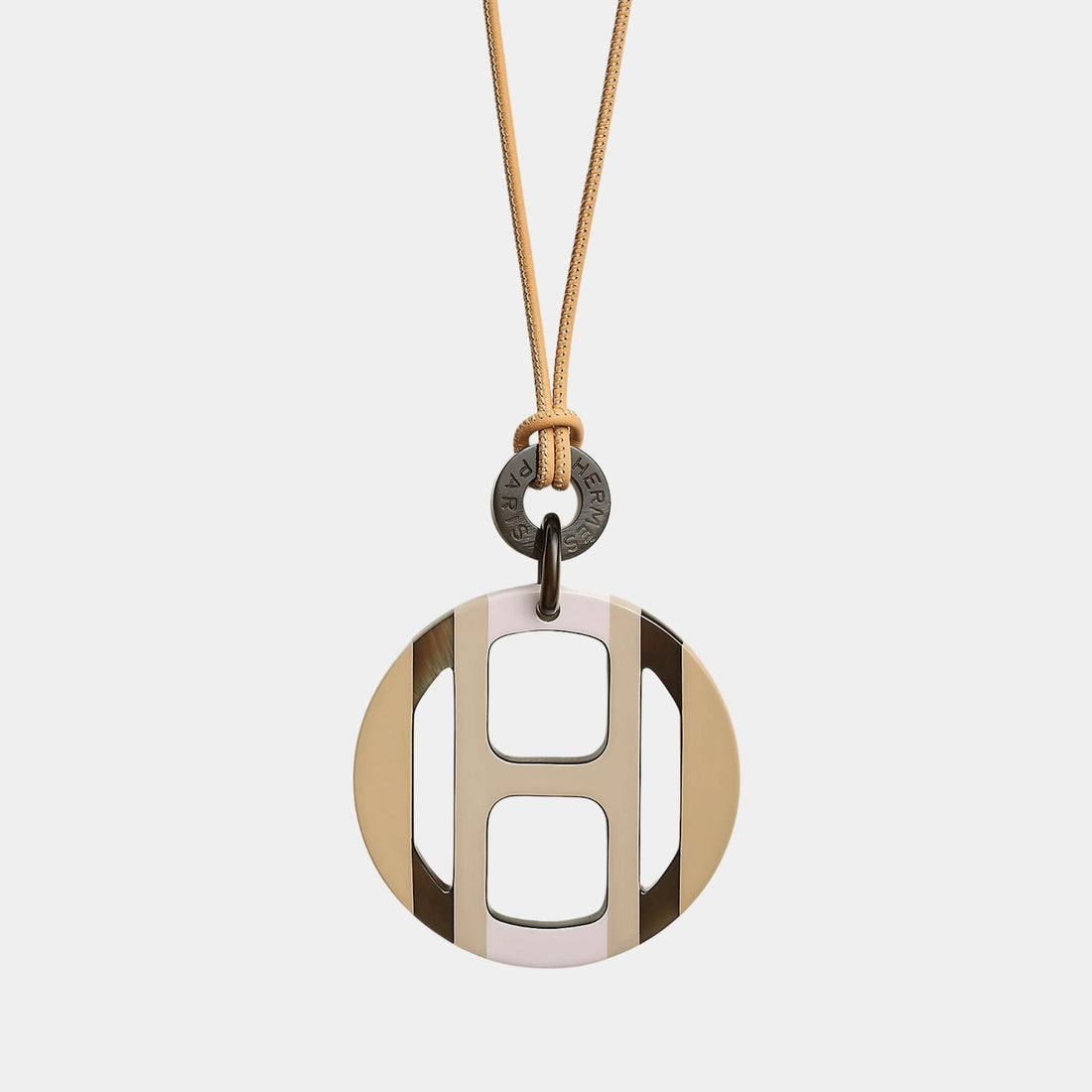 H Equipe Pendant Lacquered Horn