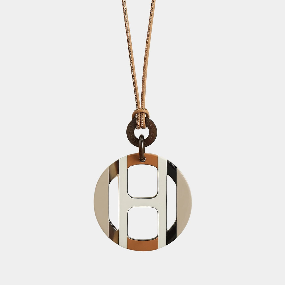 H Equipe Pendant Lacquered Horn