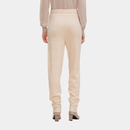 H Jogging Pants in Plain Wool