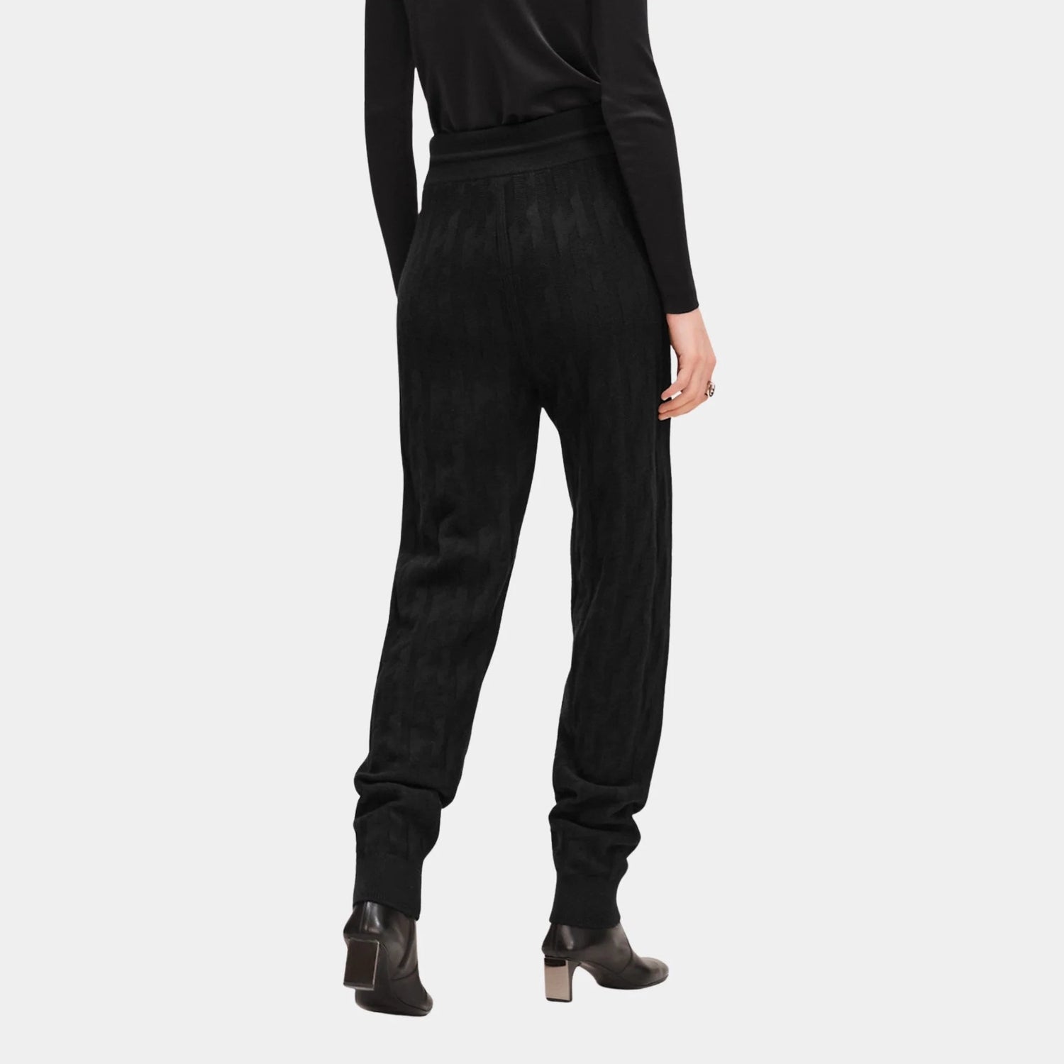 H Jogging Pants in Plain Wool
