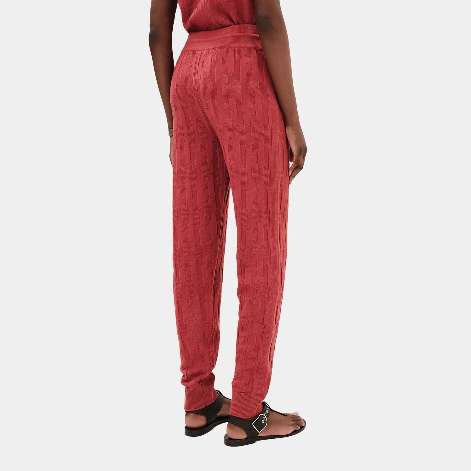 H Jogging Pants in Plain Wool