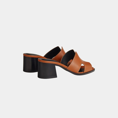 Helia 60 High Heel Heritage Calfskin Sandal
