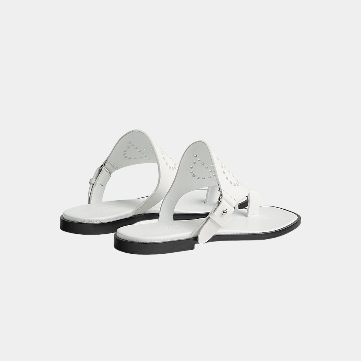 Hera Sandal Calfskin With Perforations