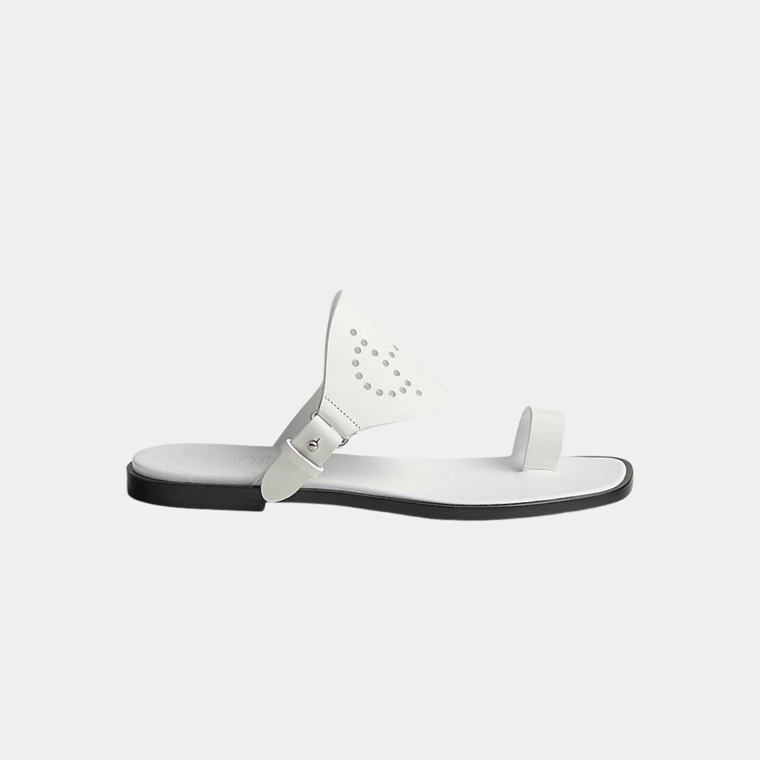 Hera Sandal Calfskin With Perforations