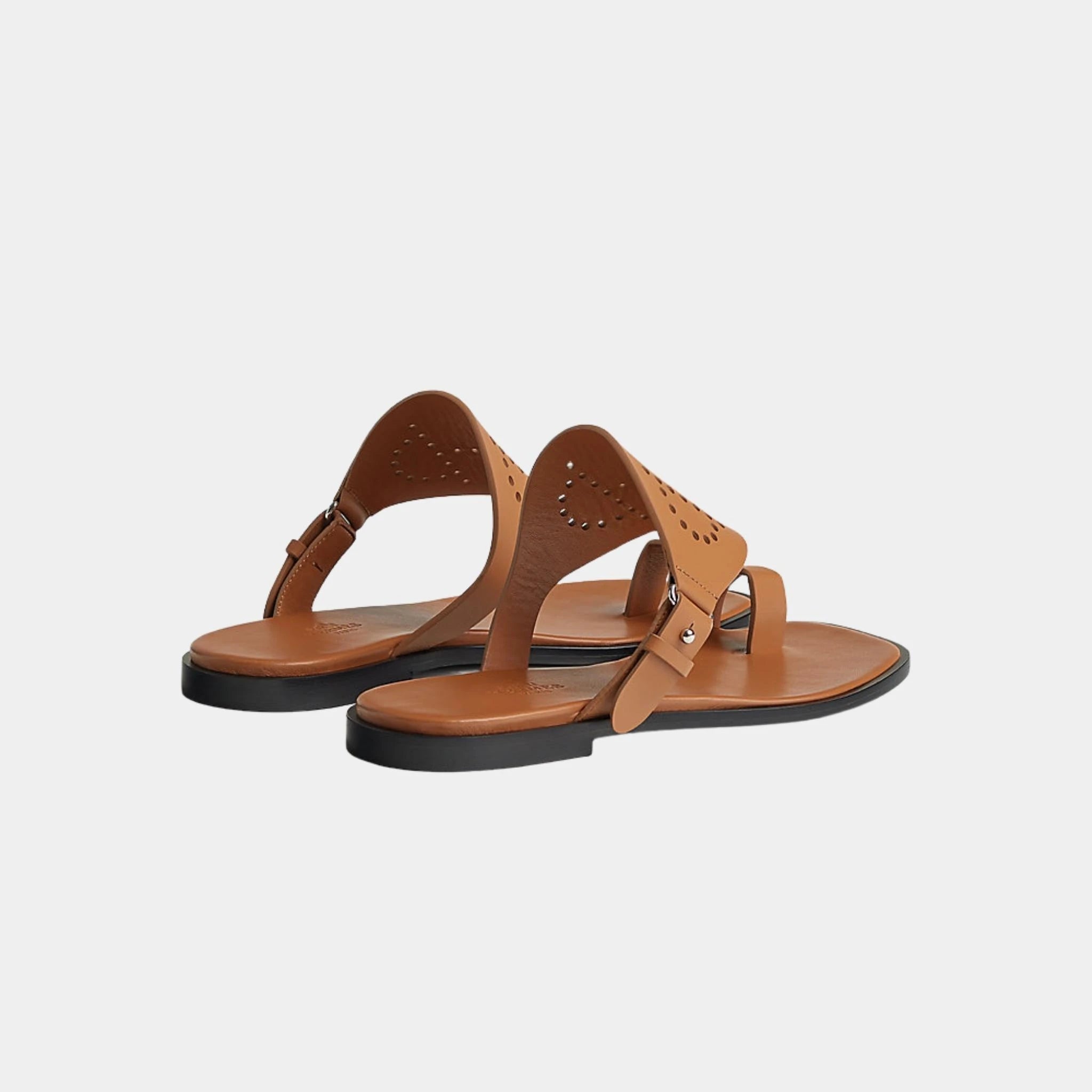 Hera Sandal Calfskin With Perforations