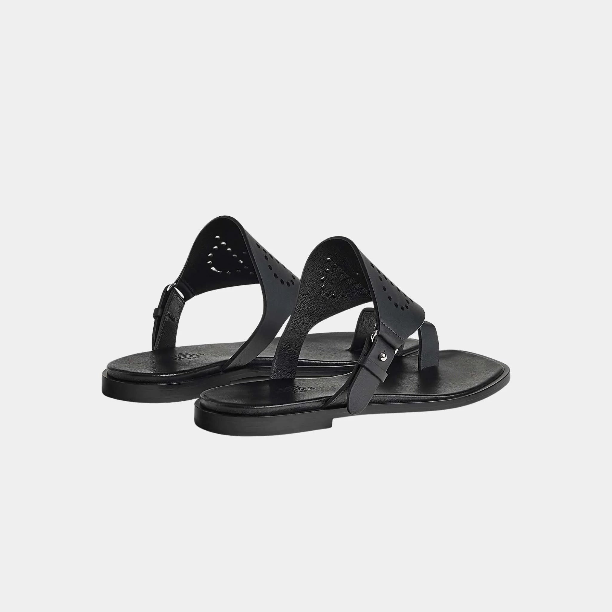 Hera Sandal Calfskin With Perforations