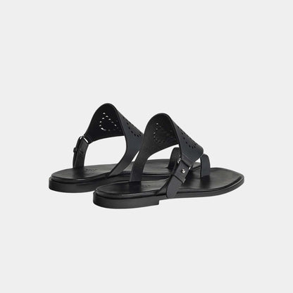 Hera Sandal Calfskin With Perforations