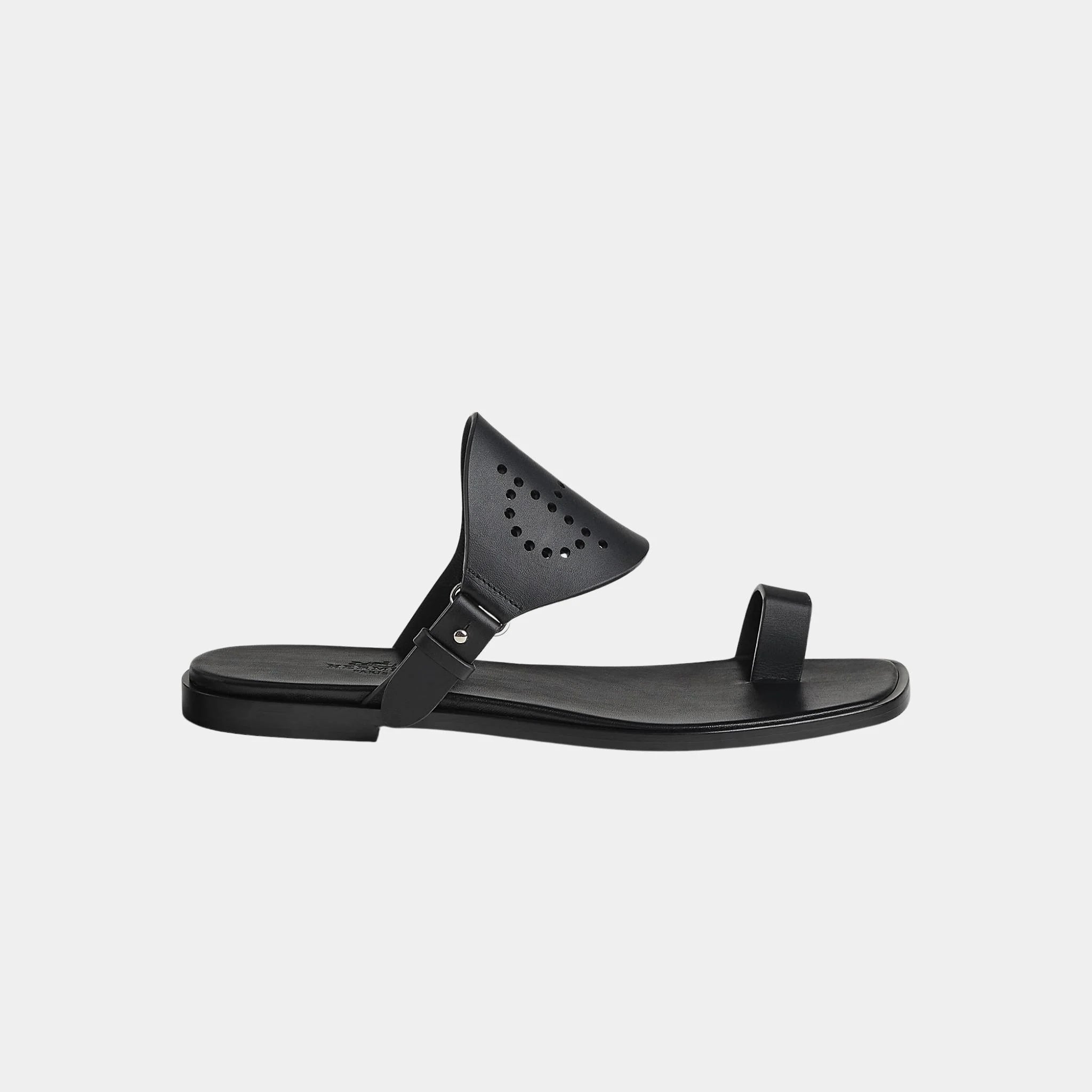 Hera Sandal Calfskin With Perforations
