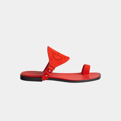 Hera Sandal Suede Goatskin