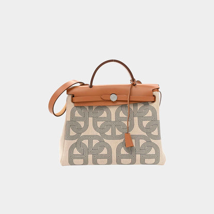 Herbag Zip 31 Circuit 24 Motif Gris Mayer Ecru Beige Nature