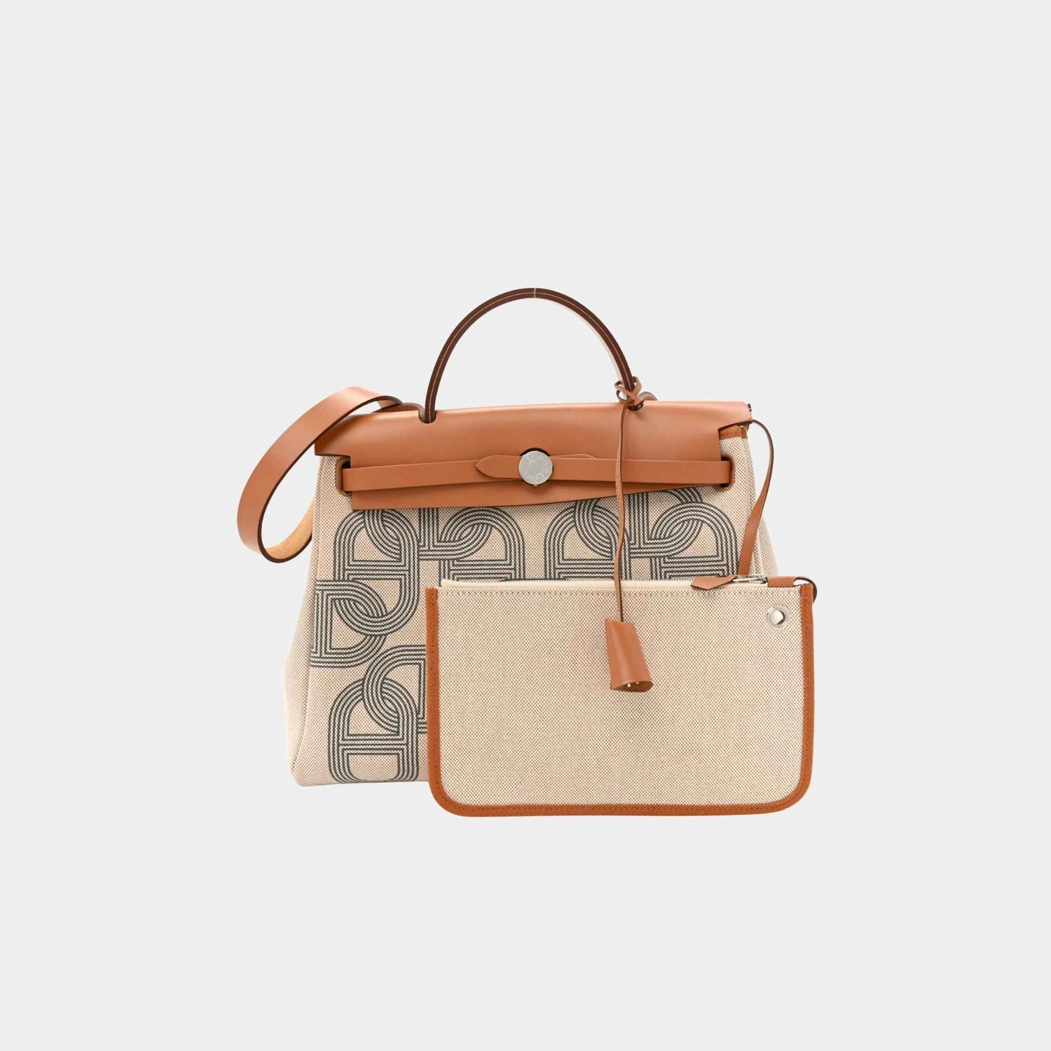 Herbag Zip 31 Circuit 24 Motif Gris Mayer Ecru Beige Nature