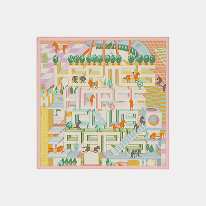 Horse Club Detail scarf 45