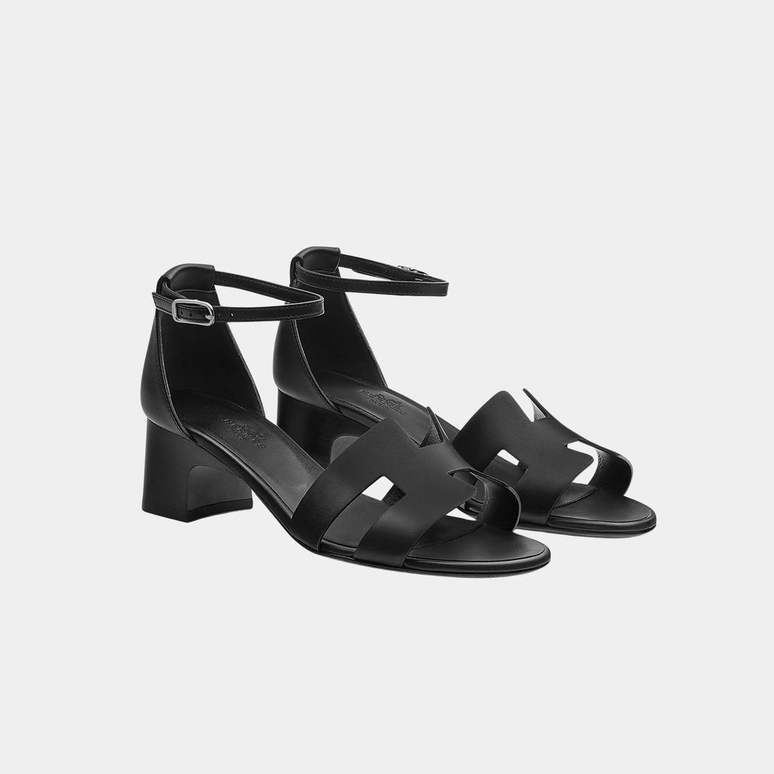 Incense 50 Heeled Sandals in Calfskin