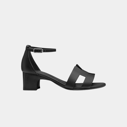 Incense 50 Heeled Sandals in Calfskin