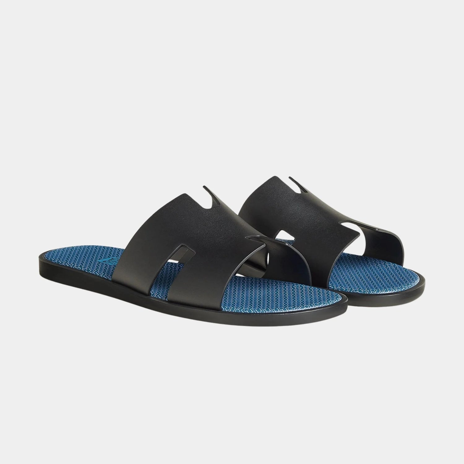 Izmir Sandal in Calfskin with Zig-zag Printed Insole
