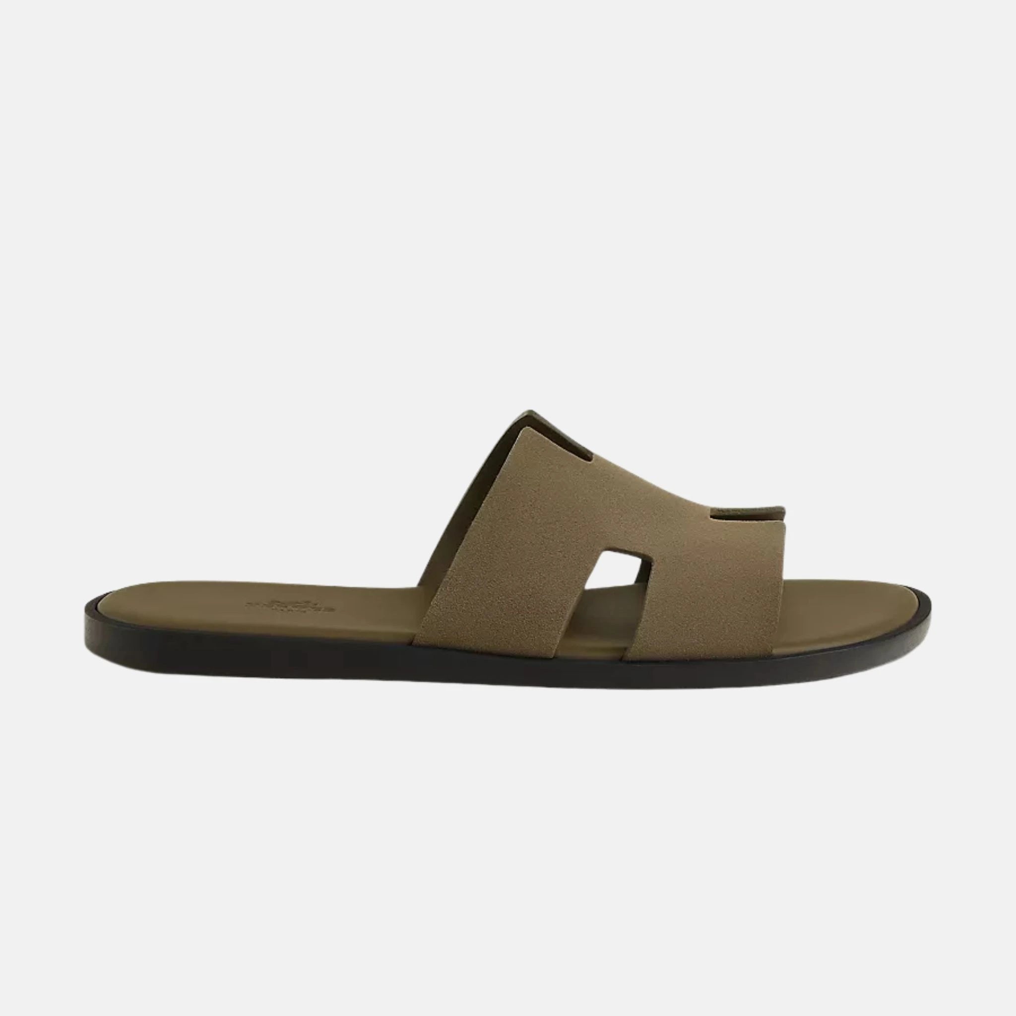 Izmir Sandal In Suede Goatskin