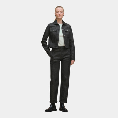 Jacket in Natural Pigment Denim