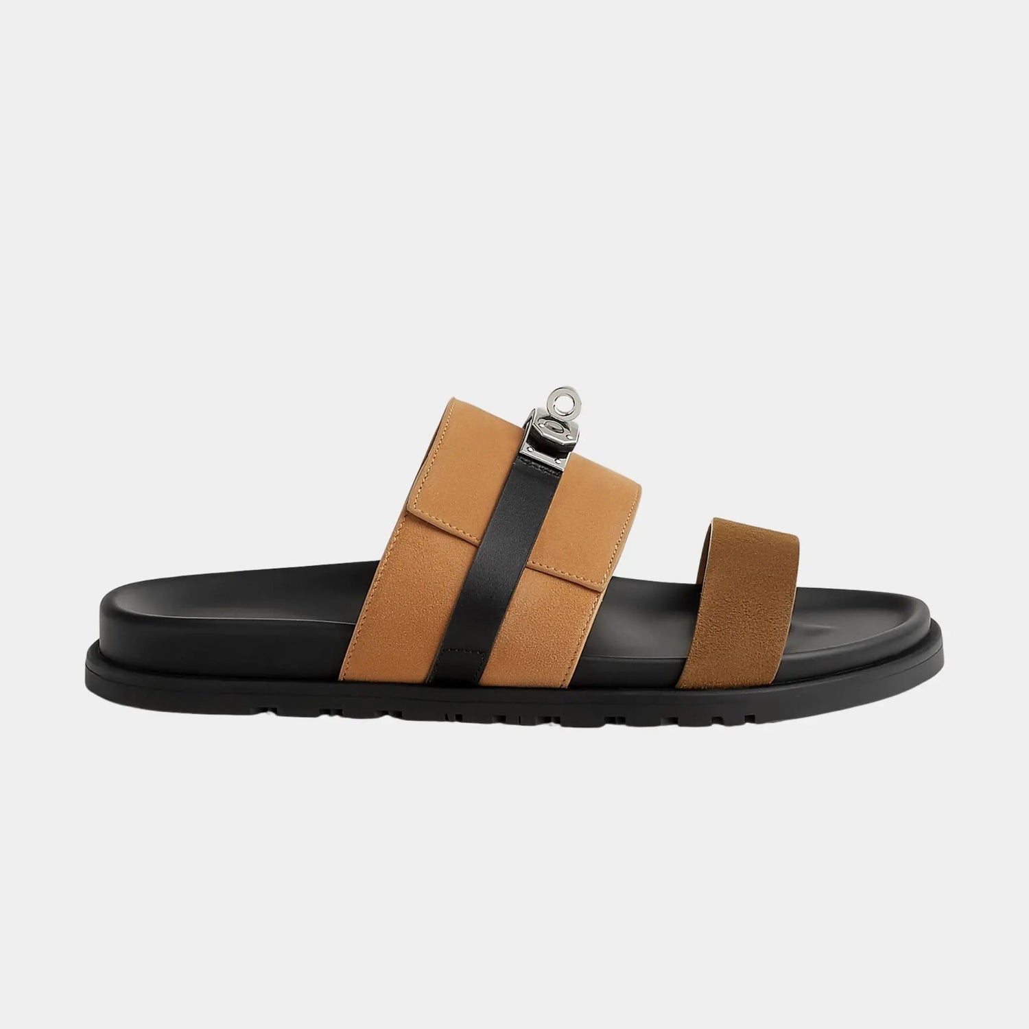 Jackson Sandals in Suede Goatskin And Calfskin