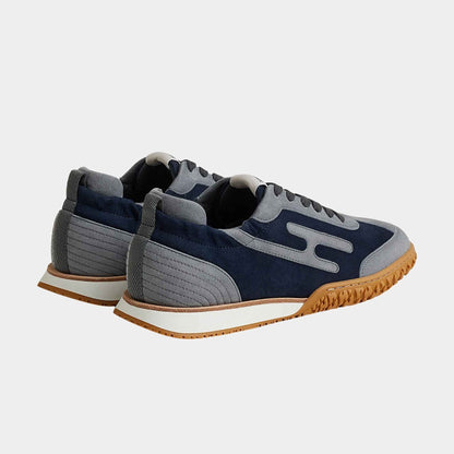 Jet Sneaker in Suede Goatskin