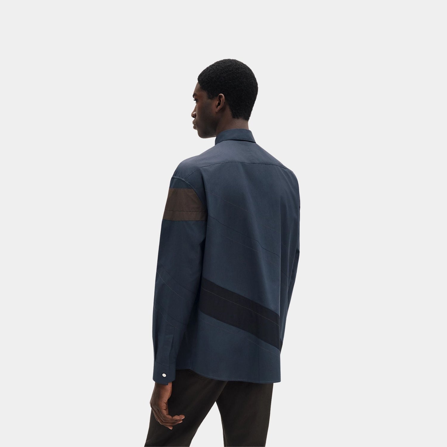 Jockey Boxy Body Shirt in Compact Poplin
