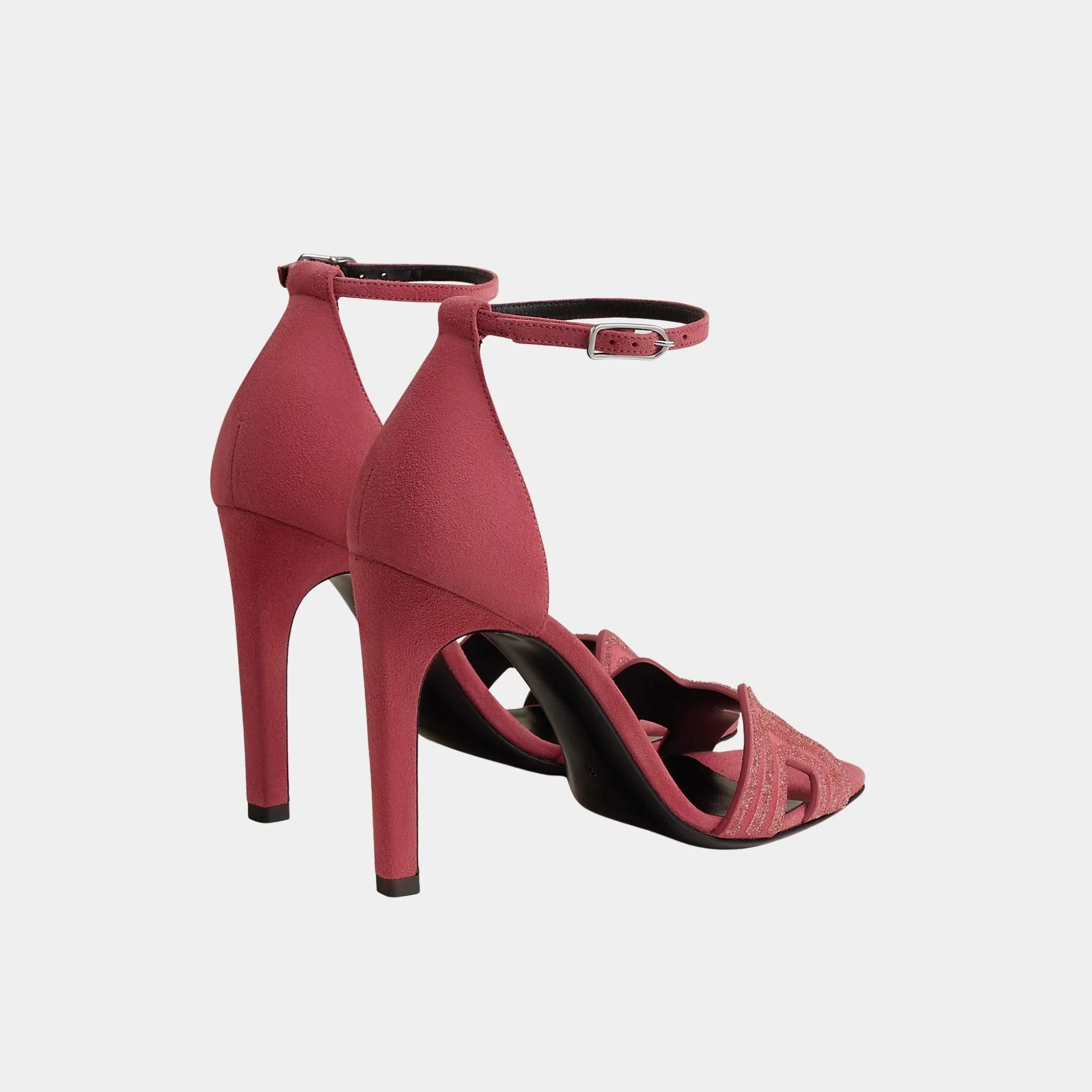 Joy 105 Sandals Suede Goatskin with Arcane Motif