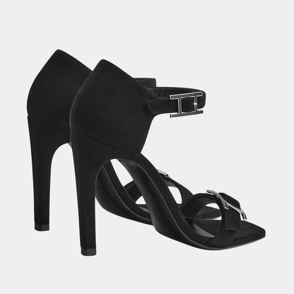 Judy 105 Sandals in Suede Goatskin