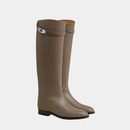 Jumping Boots in Box Calfskin