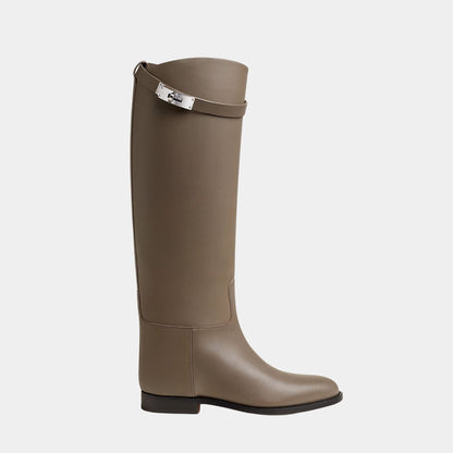 Jumping Boots in Box Calfskin