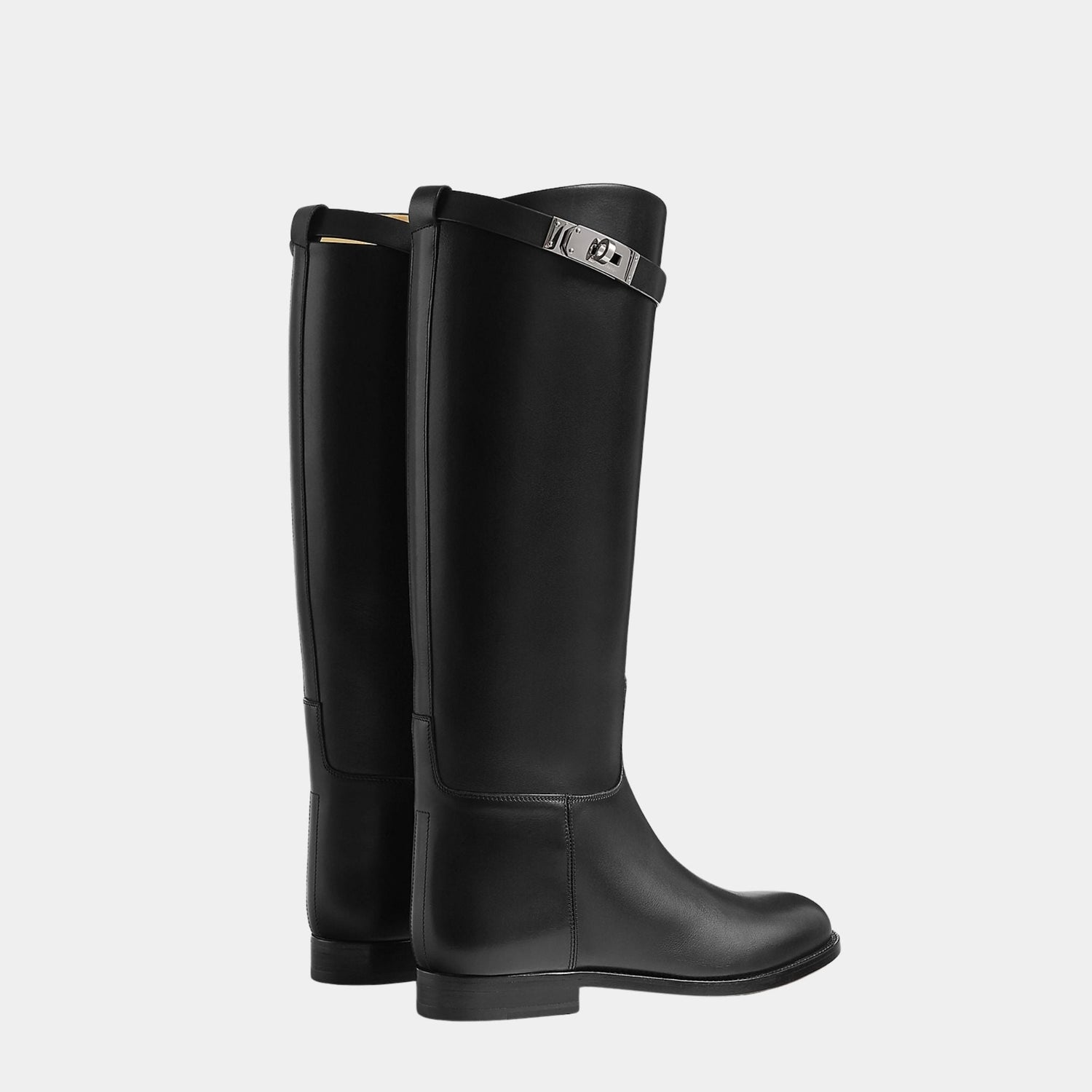 Jumping Boots in Box Calfskin