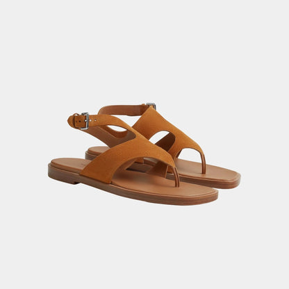 Karen Sandals in Suede Goatskin